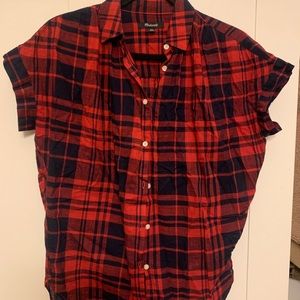 Madewell shortsleeve button up